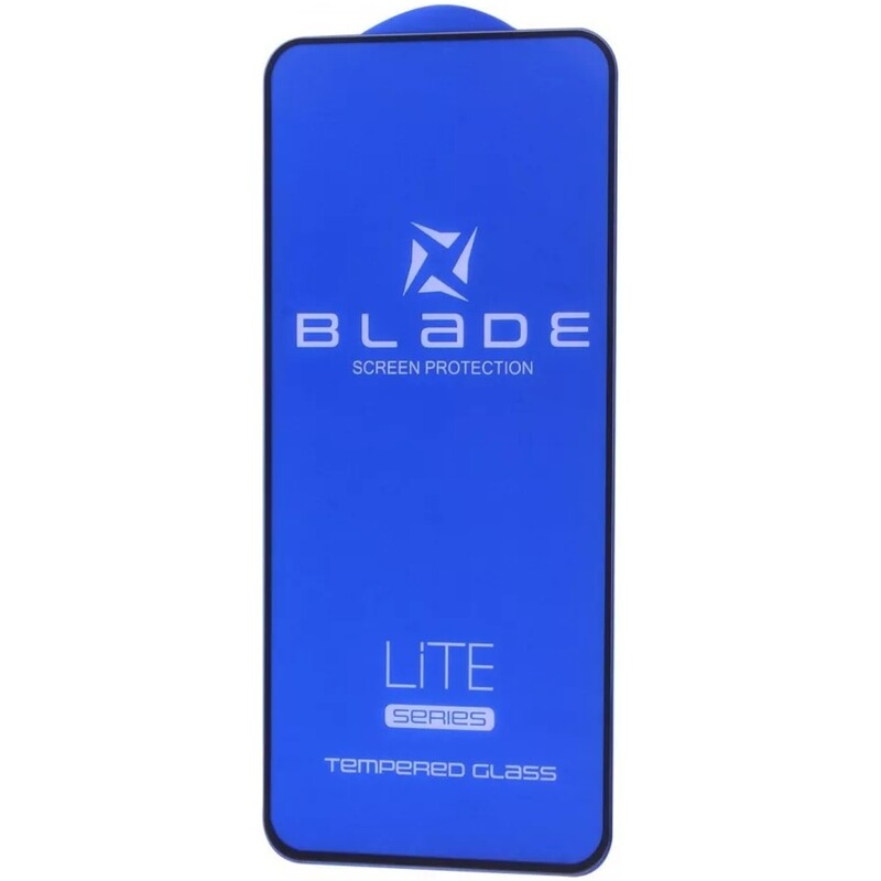 Защитное стекло Blade Lite Series Full Glue для Xiaomi Redmi Note 11/Note 11S/Note 12S black (2001001851446) без упаковки