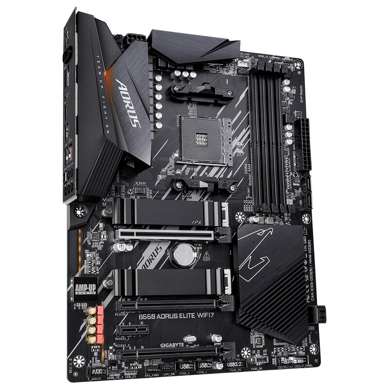 Материнська плата Gigabyte B550 Aorus Elite WiFi7 Socket AM4
