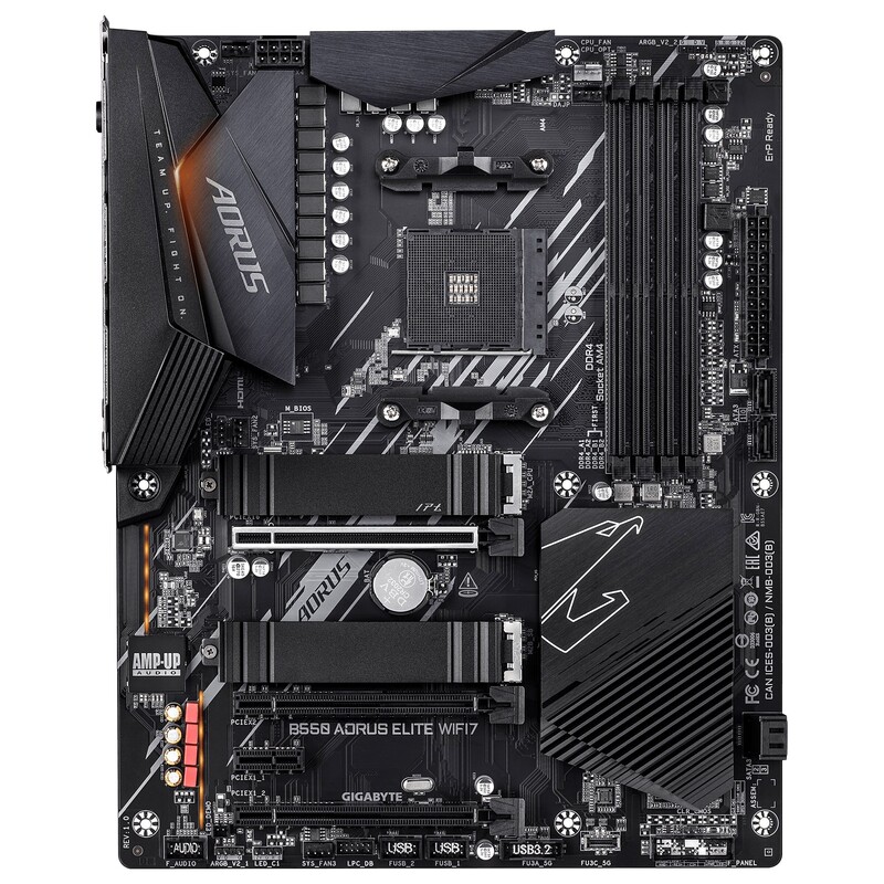 Материнська плата Gigabyte B550 Aorus Elite WiFi7 Socket AM4