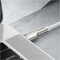 Фото - Кабель Baseus Cafule Metal USB Type-C - USB Type-C (M/M), 100W, 2 м, White (CATJK-D02) | click.ua