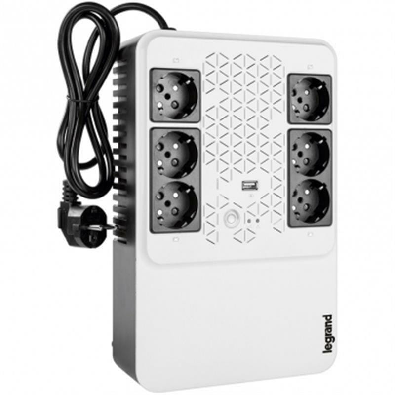 ИБП Legrand Keor Multiplug 600VA, Line Int., 6 x евро, USB (310081)