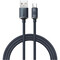 Фото - Кабель Baseus Crystal Shine Series Fast Charging USB Type-A - USB Type-C (M/M), 100W, 1.2 м, Black (CAJY000401) | click.ua