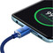 Фото - Кабель Baseus Crystal Shine Series Fast Charging USB Type-C - USB Type-C (M/M), 100W, 2 м, Blue (CAJY000703) | click.ua
