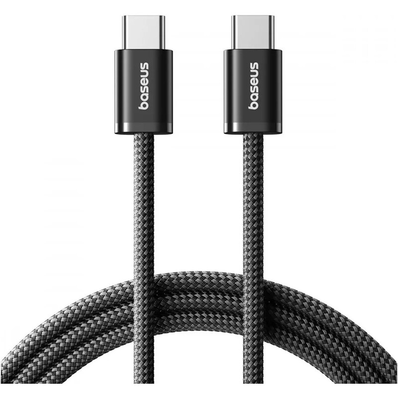 Кабель Baseus Dynamic 4 Fast Charging USB Type-C - USB Type-C (M/M), 100W, 1 м, Black (P10381400111-00)