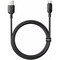 Фото - Кабель Baseus Silky Series Fast Charging USB Type-A - USB Type-C (M/M), 100W, 1 м, Black (P10377703113-00) | click.ua