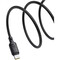 Фото - Кабель Baseus Silky Series Fast Charging USB Type-A - USB Type-C (M/M), 100W, 1 м, Black (P10377703113-00) | click.ua