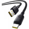 Фото - Кабель Baseus Silky Series Fast Charging USB Type-A - USB Type-C (M/M), 100W, 1 м, Black (P10377703113-00) | click.ua