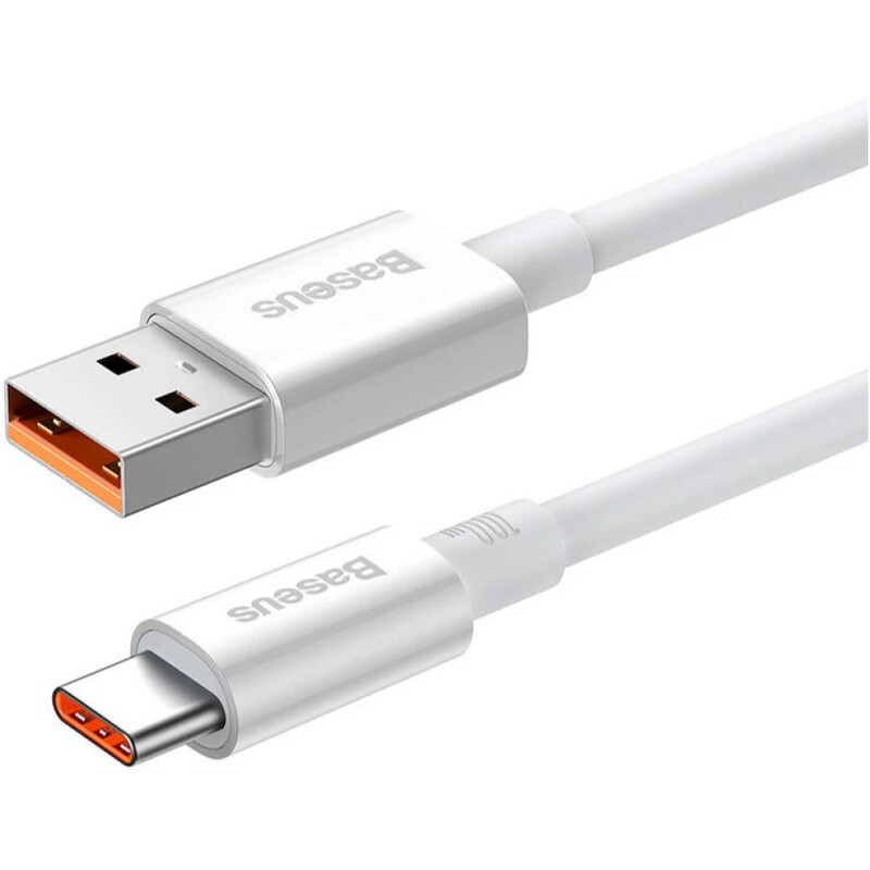 Кабель Baseus Superior Series Fast Charging Data USB Type-A - USB Type-C (M/M), 100W, 1 м, White (P10320102214-01)