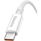 Фото - Кабель Baseus Superior Series Fast Charging Data USB Type-A - USB Type-C (M/M), 100W, 1 м, White (P10320102214-01) | click.ua