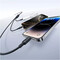 Фото - Кабель Baseus Silky One-for-Three Fast Charging USB Type-C - micro USB + Lightning + USB Type-C (M/M), 100W, 1.5 м, Black (P10377706123-00) | click.ua