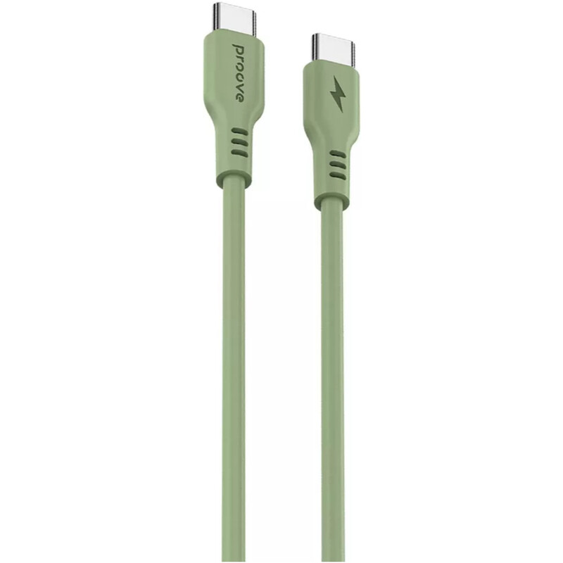 Кабель Proove Rebirth USB Type-C to USB Type-C 60W 1 м, Green (CCRE60002211)