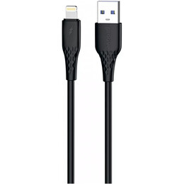 Кабель Proove GridLine USB-A to Lightning 12W 1 м, Black (CCGL12001101)