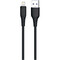 Фото - Кабель Proove GridLine USB-A to Lightning 12W 1 м, Black (CCGL12001101) | click.ua