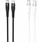 Фото - Кабель Proove Light Silicone Plus USB Type-C to USB Type-C 60W 1 м, White (CCLS60002202) | click.ua