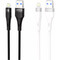Фото - Кабель Proove Light Silicone Plus USB-A to Lightning 12W 1 м, Black (CCLS12001101) | click.ua