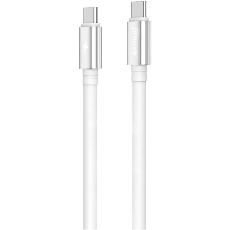 Кабель Proove Magneto USB Type-C to USB Type-C 60W 1 м, White (CCMA60002202)