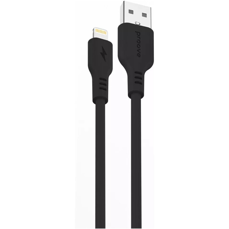 Кабель Proove Rebirth USB-A to Lightning 12W 1 м, Black (CCRE60001101)
