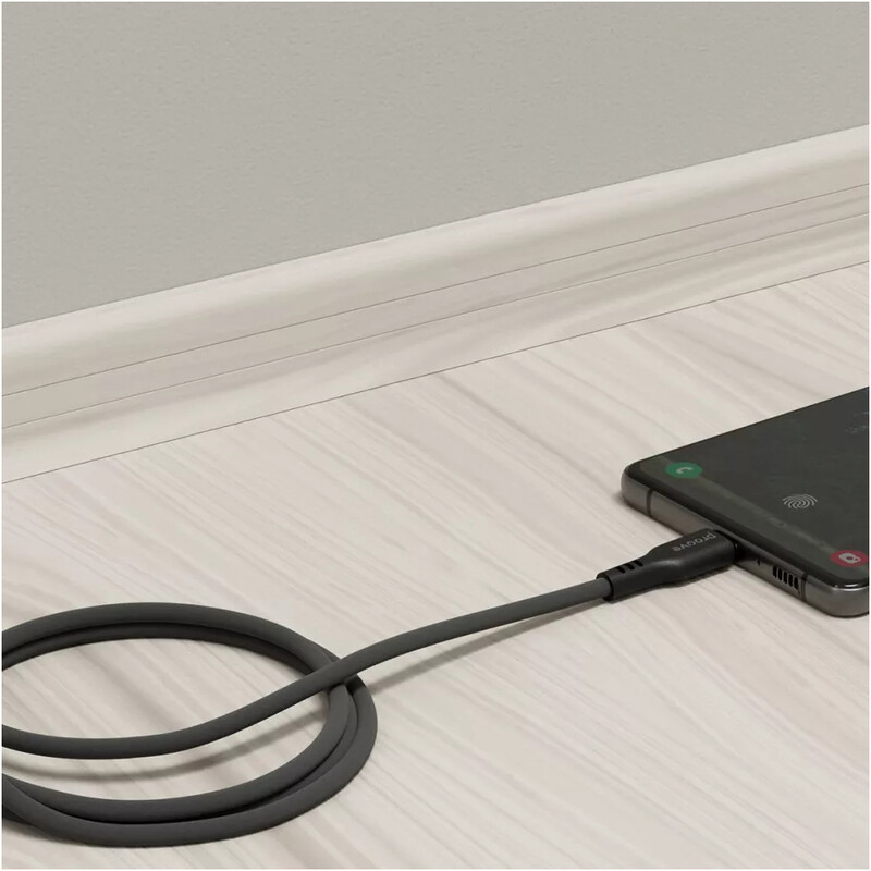 Кабель Proove Rebirth USB-A to USB Type-C 12W 1 м, Black (CCRE60001201)