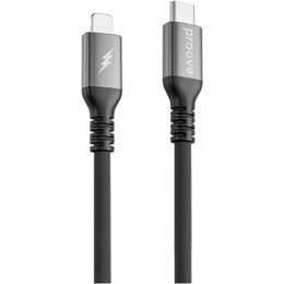 Кабель Proove ReGen Silicone USB Type-C to Lightning 27W 2 м, Black (CCRS60002121)