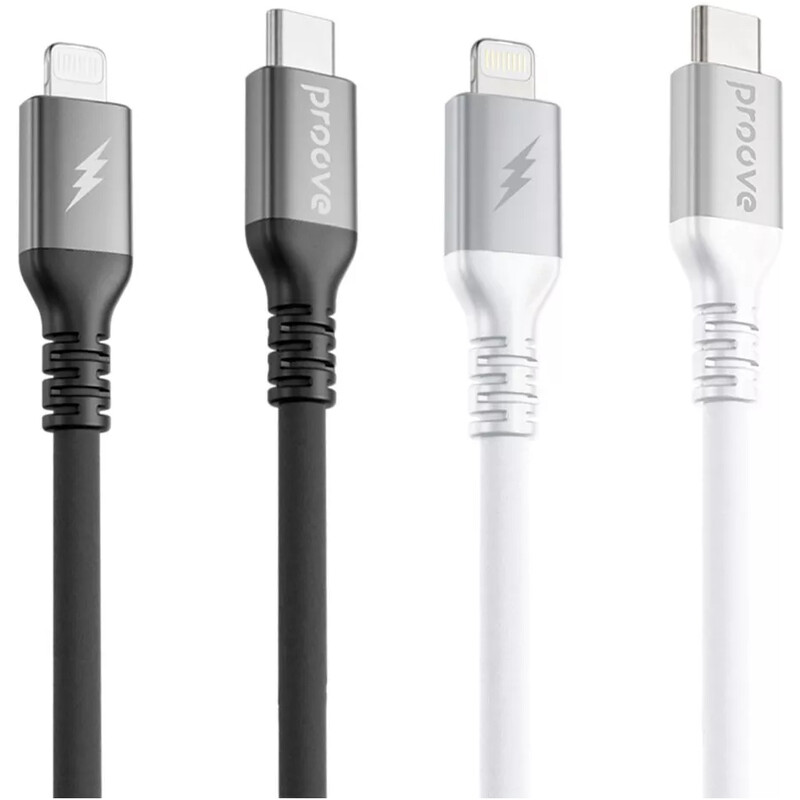 Кабель Proove ReGen Silicone USB Type-C to Lightning 27W 2 м, White (CCRS60002122)