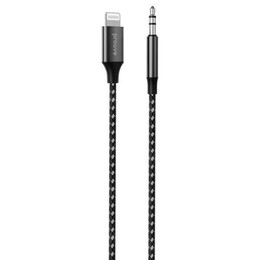 Кабель Proove SoundMesh Lightning - 3.5 мм (M/M), 1 м, Gray (ACSM00004801)