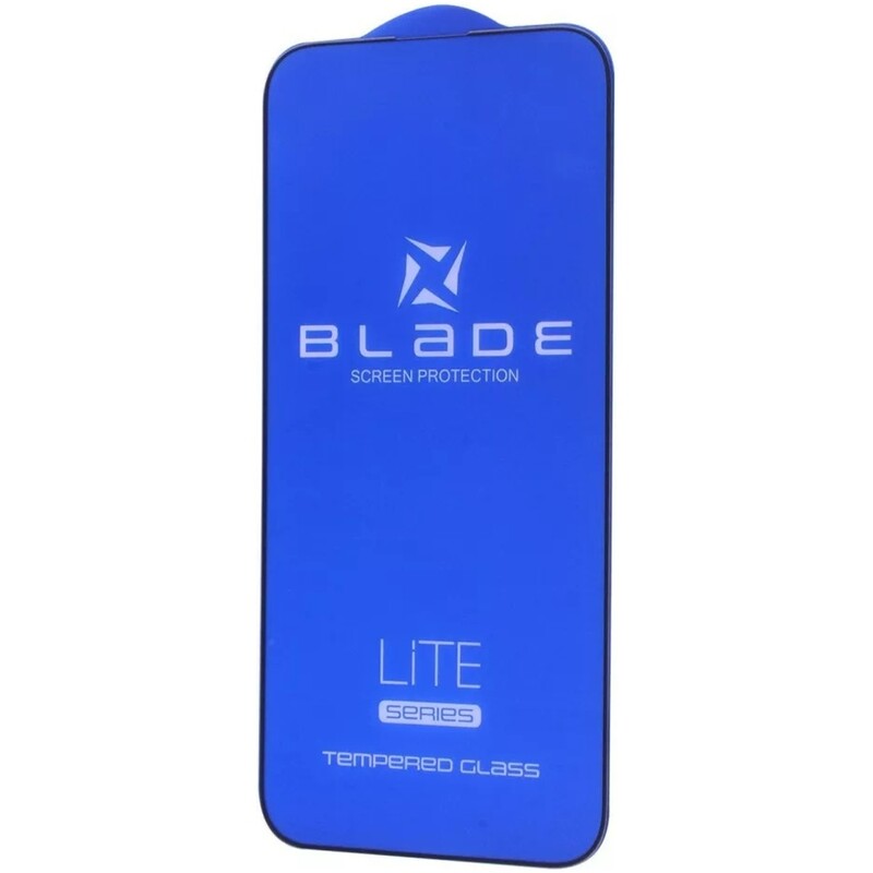 Защитное стекло Blade Lite Series Full Glue для iPhone 13/13 Pro/14/16e/17e black (2001001851583) без упаковки