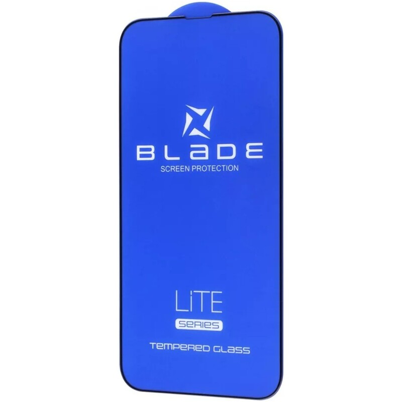 Защитное стекло Blade Lite Series Full Glue для iPhone 15 Pro Max black (2001001933555) без упаковки