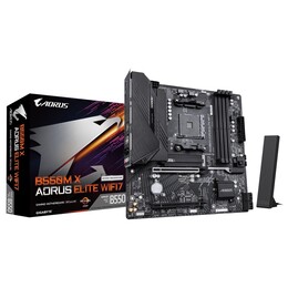 Материнська плата Gigabyte B550M X Aorus Elite WiFi7 Socket AM4