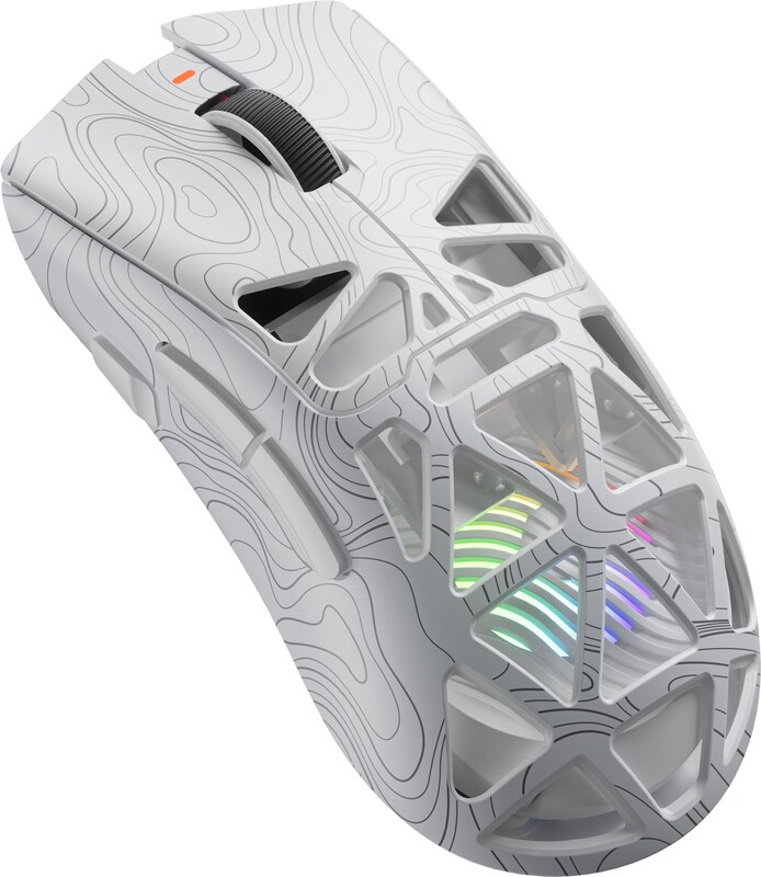 Мышь беспроводная GamePro Genesis Hollow White (GM870HW)
