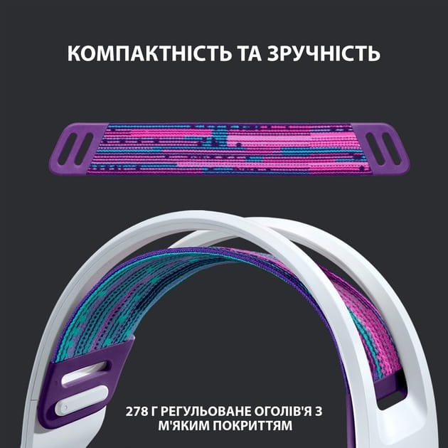 Гарнитура Logitech G733 White (981-000883)