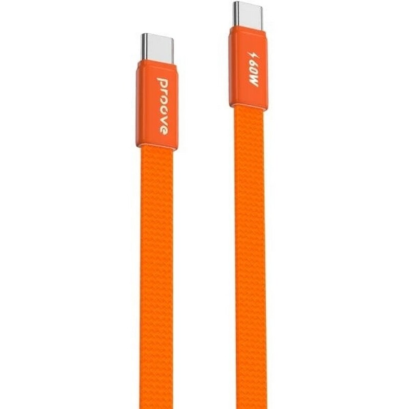 Кабель Proove AirLine USB-C - USB-C (M/M), 60W, 1 м, Orange (CCAI60002218)