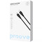 Фото - Кабель Proove Simple Silicone USB Type-C - USB Type-C (M/M), 60W, 1 м, Black (CCSI60002201) | click.ua