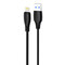 Фото - Кабель Proove Simple Silicone USB Type-A - Lightning (M/M), 1 м, Black (CCSS12001101) | click.ua