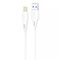 Фото - Кабель Proove Simple Silicone USB Type-A - Lightning (M/M), 1 м, White (CCSS12001102) | click.ua