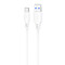 Фото - Кабель Proove Simple Silicone USB Type-A - USB Type-C (M/M), 1 м, White (CCSS15001202) | click.ua