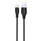 Фото - Кабель Proove Simple Silicone USB Type-A - USB Type-C (M/M), 1 м, Black (CCSS15001201) | click.ua
