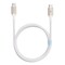 Фото - Кабель Proove Dense Metal USB-C - USB-C (M/M), 60W, 1 м, White (CCDM60002202) | click.ua