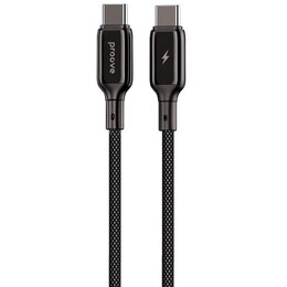 Кабель Proove Dense Metal USB-C - USB-C (M/M), 60W, 2 м, Black (CCDM60002221)