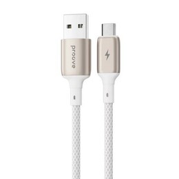 Кабель Proove Dense Metal USB - micro USB (M/M), 1 м, White (CCDM20001302)