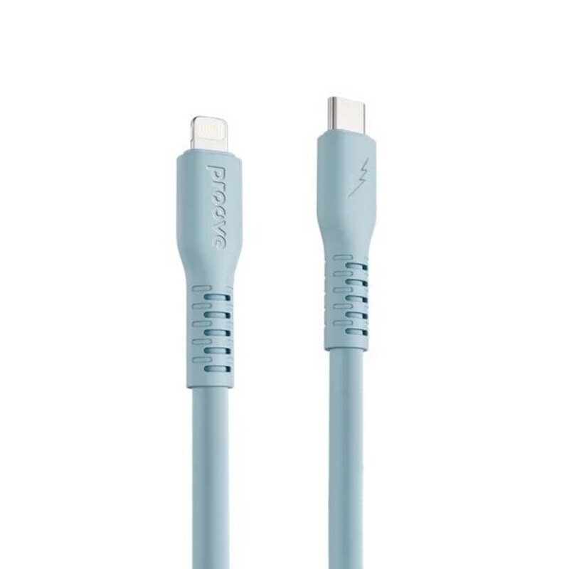Кабель Proove Eternal USB-C - Lightning (M/M), 27W, 2 м, Light Blue (CCET27002128)