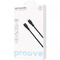 Фото - Кабель Proove Soft Silicone USB Type-C - Lightning (M/M), 27W, 2 м, Black (CCSO27002121) | click.ua