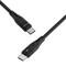 Фото - Кабель Proove Soft Silicone USB Type-C - USB Type-C (M/M), 60W, 1 м, Black (CCSO60002201) | click.ua