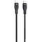 Фото - Кабель Proove Soft Silicone USB Type-C - USB Type-C (M/M), 60W, 1 м, Black (CCSO60002201) | click.ua