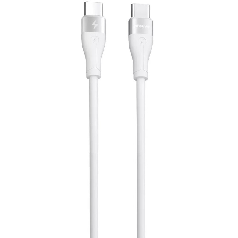 Кабель Proove Soft Silicone USB Type-C - USB Type-C (M/M), 60W, 2 м, White (CCSO60002222)
