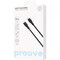 Фото - Кабель Proove Soft Silicone USB Type-C - USB Type-C (M/M), 60W, 2 м, Black (CCSO60002221) | click.ua