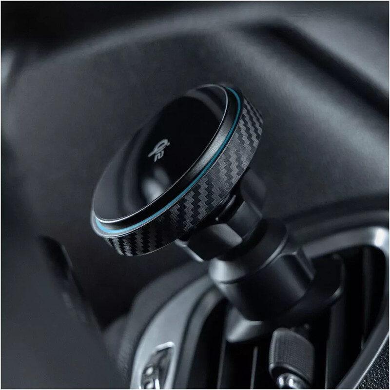 Тримач автомобільний+бездротове ЗУ Proove Graphite Circle Qi2 15W Black (WHGC15010001)