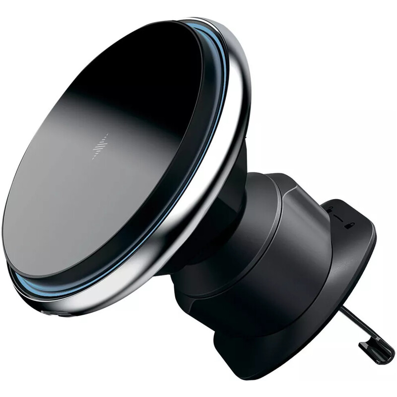 Держатель автомобильный+беспроводное ЗУ Proove Magic Circle 15W Silver (WHMC15020006)