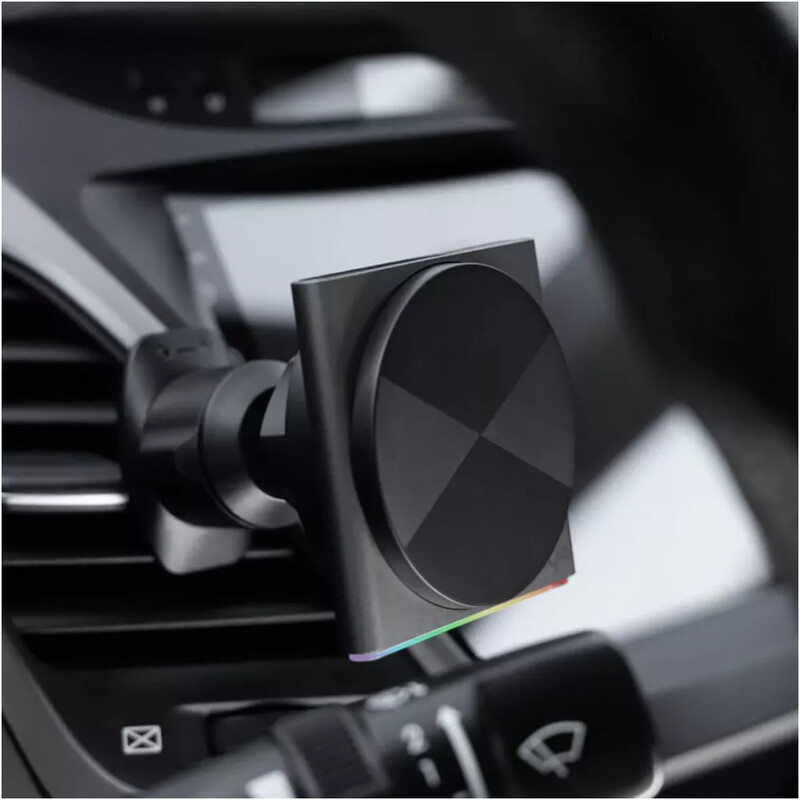 Тримач автомобільний+бездротове ЗУ Proove Neostorm Qi2 15W Gray (WHNS15002003)