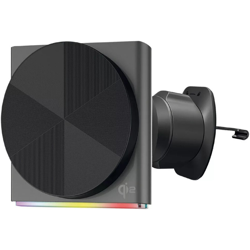 Тримач автомобільний+бездротове ЗУ Proove Neostorm Qi2 15W Gray (WHNS15002003)