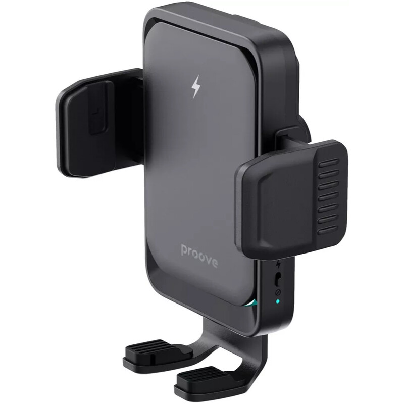 Держатель автомобильный+беспроводное ЗУ Proove Sonic Pro 15W Black (WHSP15002001)